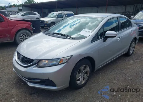 2015 Honda Civic Lx z USA, uszkodzony, nr VIN 19XFB2F54FE065775